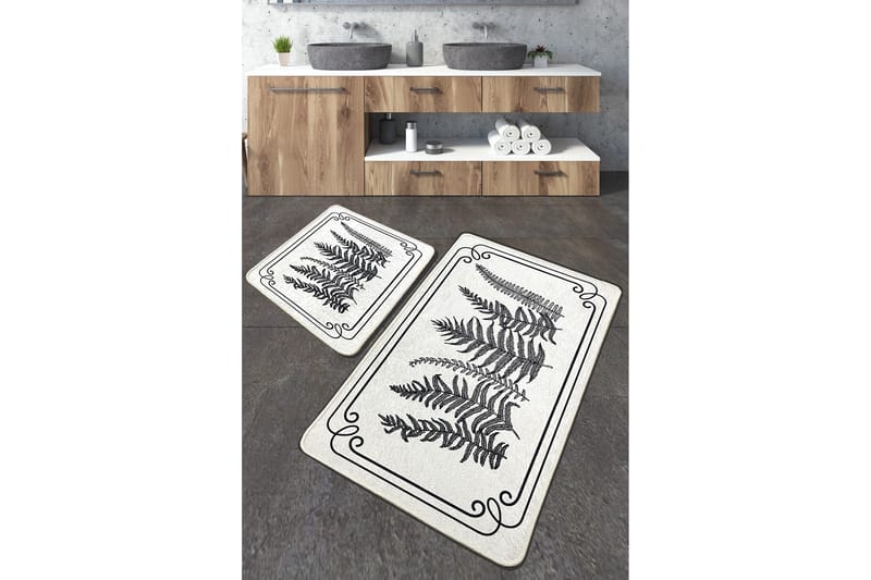 Kashiwa Badrumsmatta 60x100 cm Rektangulär, Flerfärgad