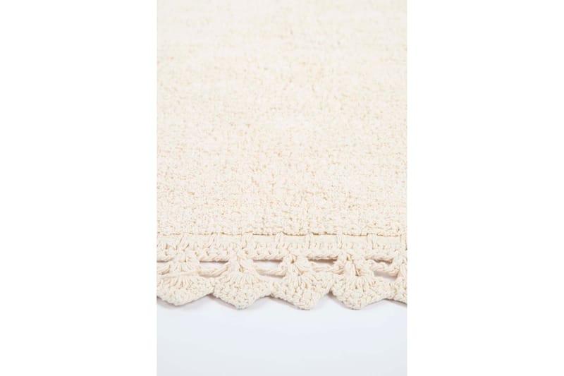 Naushi Badrumsmatta 60x90 cm Rektangulär Creme - Textilier & mattor - Mattor - Badrumsmattor