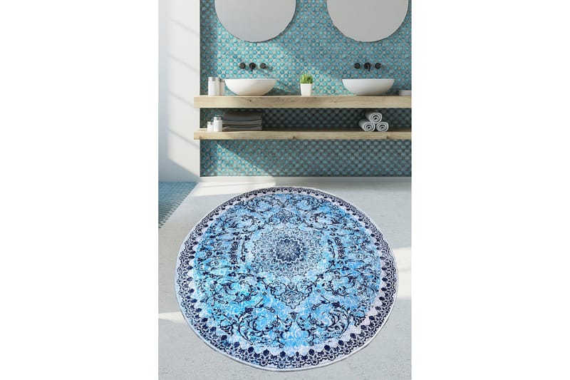 Navleen Badrumsmatta 80x80 cm Rektangulär, Flerfärgad