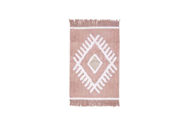 Nekki Badrumsmatta 60x90 cm Rektangulär Rosa -   - Badrumsmattor
