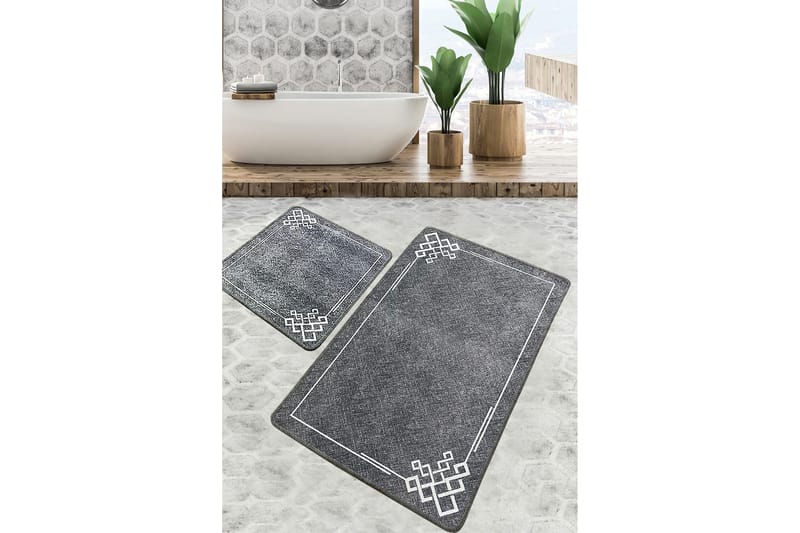 Nihal Badrumsmatta 60x100 cm Rektangulär, Flerfärgad