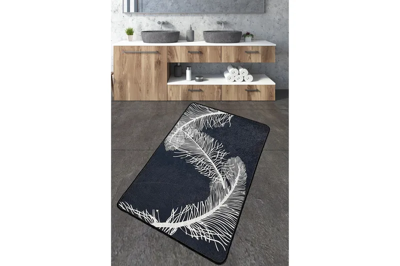 Nilesh Badrumsmatta 70x120 cm Rektangulär, Flerfärgad