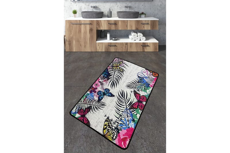 Nimmy Badrumsmatta 70x120 cm Rektangulär, Flerfärgad