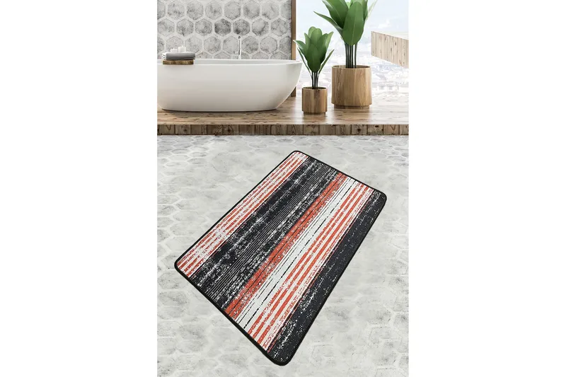 Ninama Badrumsmatta 70x120 cm Rektangulär, Flerfärgad