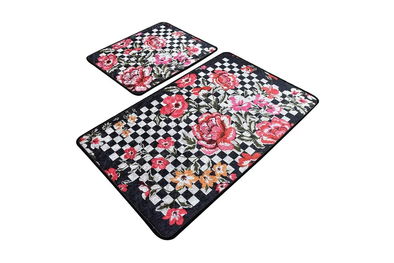 Niyanna Badrumsmatta 2-pack, Flerfärgad