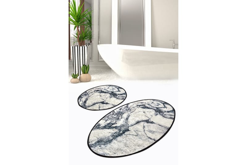 Niyanna Badrumsmatta 2-pack - Flerfärgad - Textilier & mattor - Mattor - Badrumsmattor