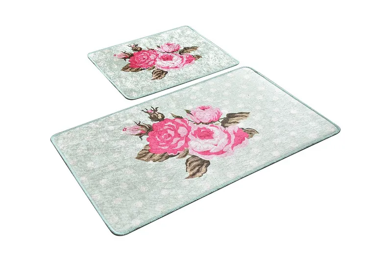 Niyanna Badrumsmatta 2-pack, Flerfärgad