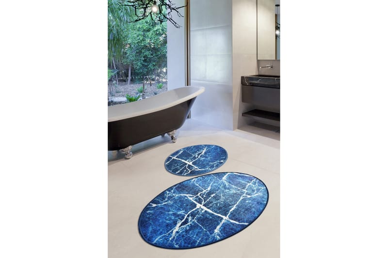 Niyanna Badrumsmatta 2-pack - Flerfärgad - Textilier & mattor - Mattor - Badrumsmattor