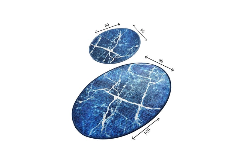Niyanna Badrumsmatta 2-pack - Flerfärgad - Textilier & mattor - Mattor - Badrumsmattor