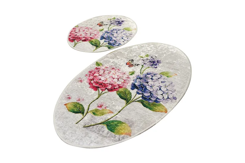 Niyanna Badrumsmatta 2-pack, Flerfärgad