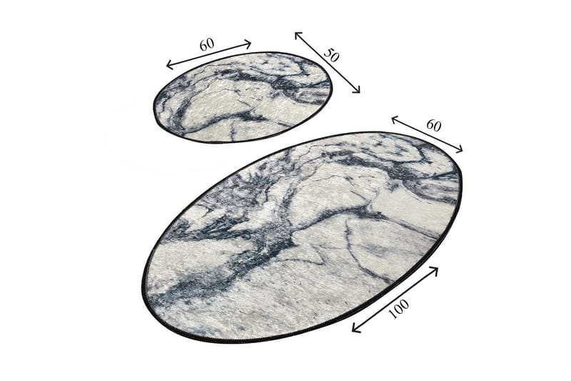Niyanna Badrumsmatta 2-pack - Flerfärgad - Textilier & mattor - Mattor - Badrumsmattor