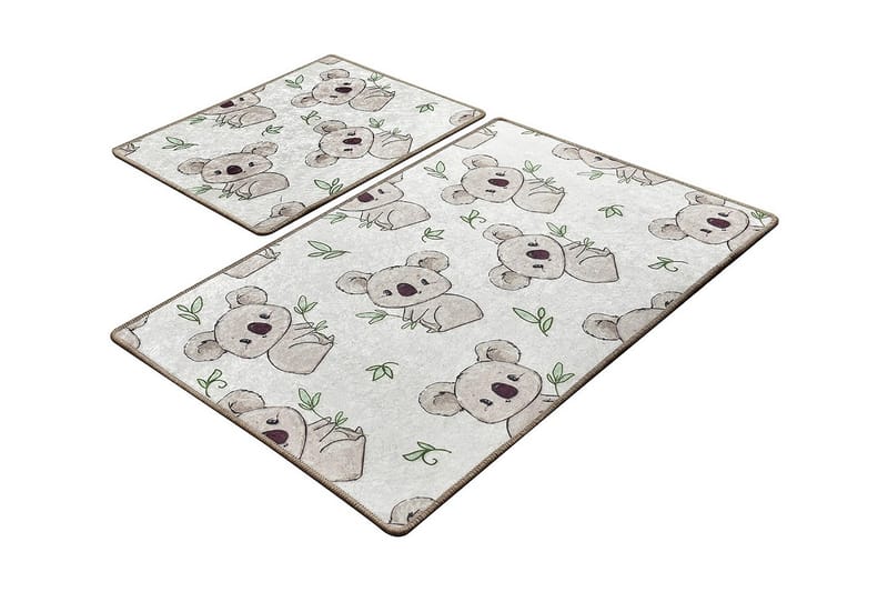 Niyanna Badrumsmatta 2-pack, Flerfärgad