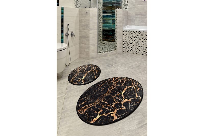 Niyanna Badrumsmatta 2-pack - Flerfärgad - Textilier & mattor - Mattor - Badrumsmattor