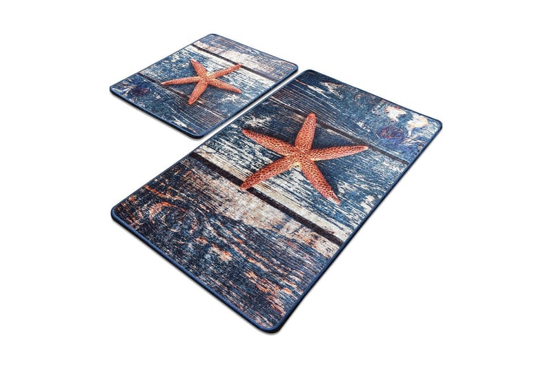 Niyanna Badrumsmatta 2-pack, Flerfärgad