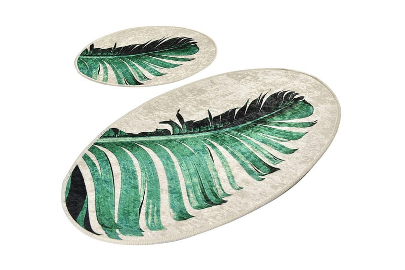 Niyanna Badrumsmatta 2-pack - Flerfärgad - Textilier & mattor - Mattor - Badrumsmattor