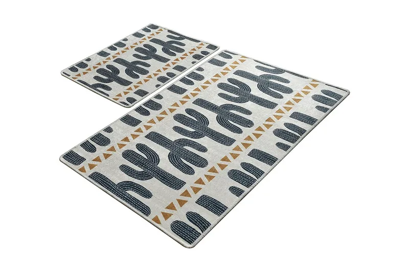 Niyanna Badrumsmatta 2-pack - Flerfärgad - Textilier & mattor - Mattor - Badrumsmattor