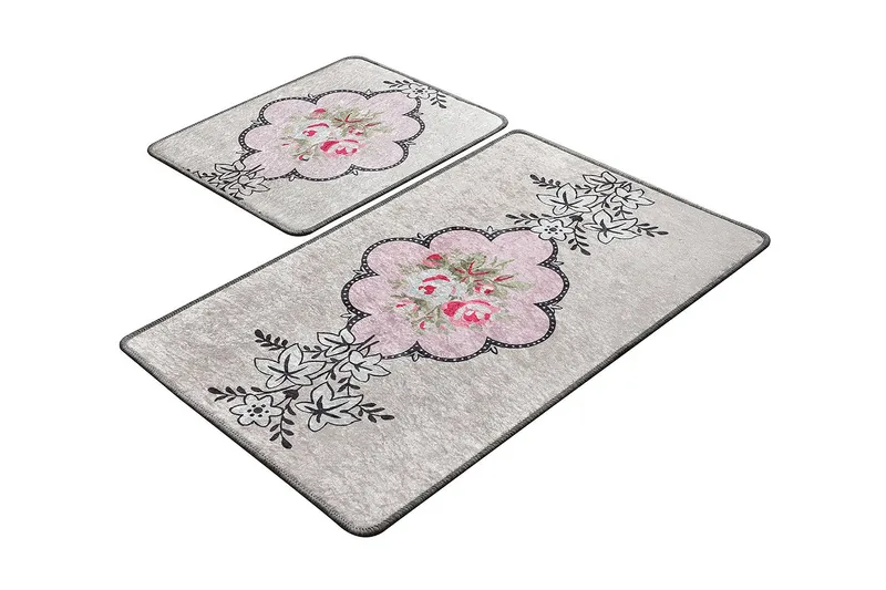 Niyanna Badrumsmatta 2-pack, Flerfärgad