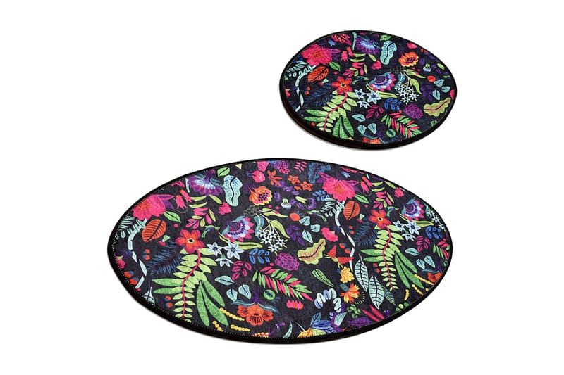 Niyanna Badrumsmatta 2-pack - Flerfärgad - Textilier & mattor - Mattor - Badrumsmattor