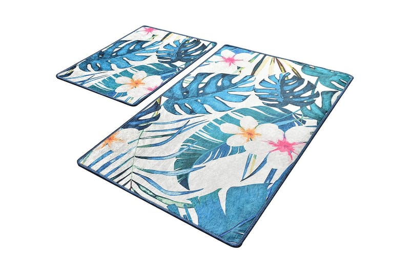 Niyanna Badrumsmatta 2-pack - Flerfärgad - Textilier & mattor - Mattor - Badrumsmattor