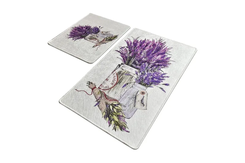 Niyanna Badrumsmatta 2-pack, Flerfärgad