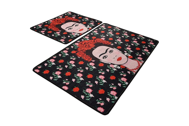 Niyanna Badrumsmatta 2-pack - Flerfärgad - Textilier & mattor - Mattor - Badrumsmattor