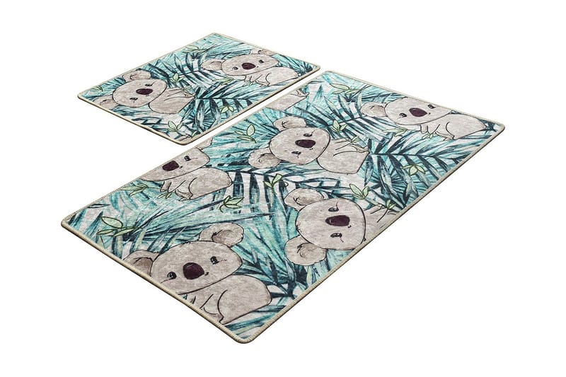 Niyanna Badrumsmatta 2-pack, Flerfärgad