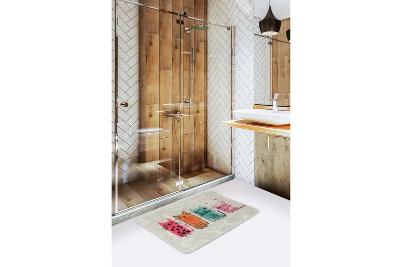 Niyanna Badrumsmatta - Flerfärgad - Textilier & mattor - Mattor - Badrumsmattor