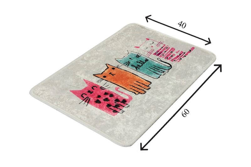 Niyanna Badrumsmatta - Flerfärgad - Textilier & mattor - Mattor - Badrumsmattor