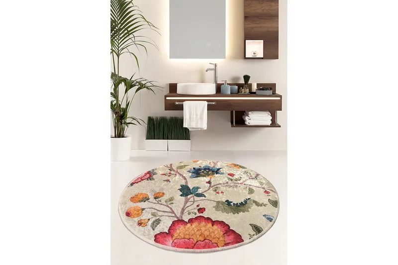 Niyanna Badrumsmatta - Flerfärgad - Textilier & mattor - Mattor - Badrumsmattor