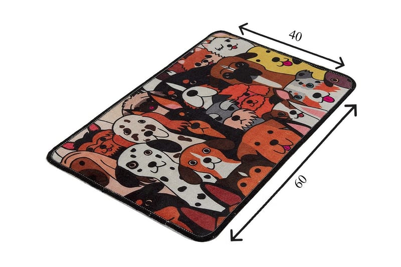 Niyanna Badrumsmatta - Flerfärgad - Textilier & mattor - Mattor - Badrumsmattor