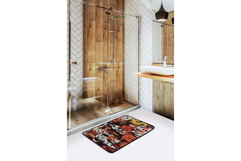 Niyanna Badrumsmatta - Flerfärgad - Textilier & mattor - Mattor - Badrumsmattor