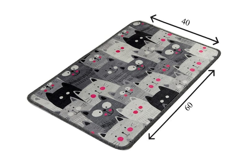 Niyanna Badrumsmatta - Flerfärgad - Textilier & mattor - Mattor - Badrumsmattor