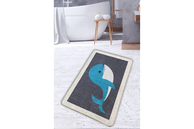 Nusrant Badrumsmatta 70x120 cm Rektangulär, Flerfärgad