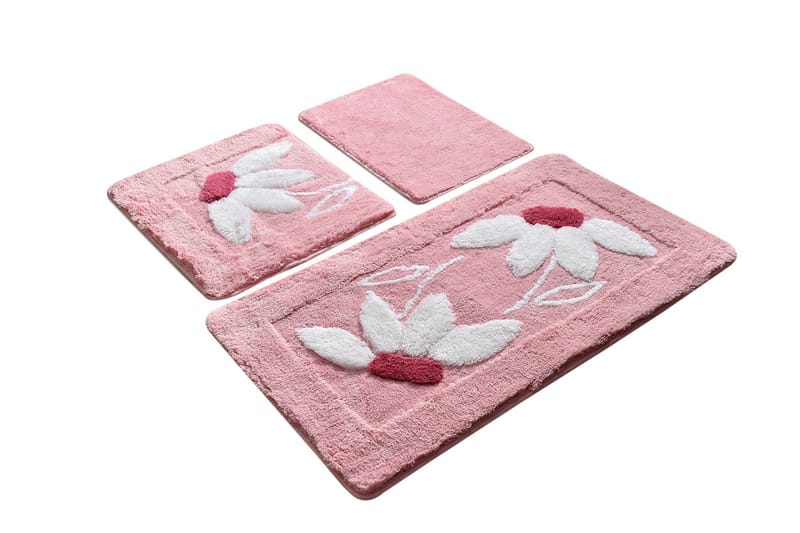 OUVERGATE Badrumsmatta 60x100 cm Rektangulär Flerfärgad - Textilier & mattor - Mattor - Badrumsmattor