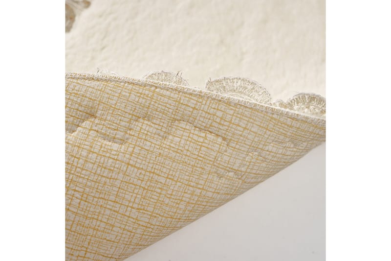 Pakhali Badrumsmatta 65x115 cm Rektangulär Creme - Textilier & mattor - Mattor - Badrumsmattor