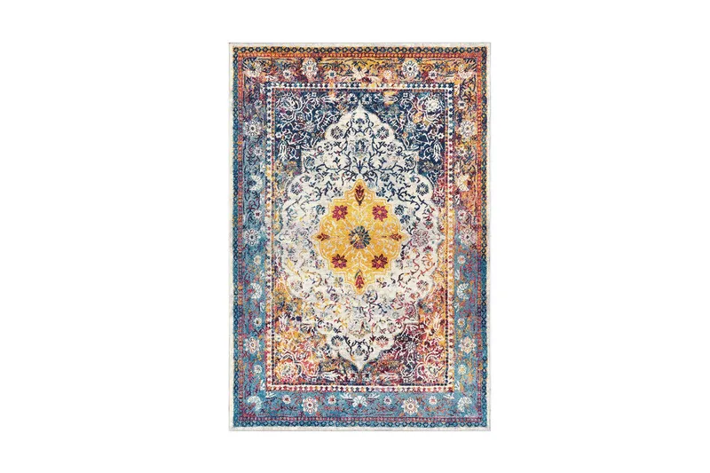 Pallvi Badrumsmatta 60x150 cm Rektangulär - Flerfärgad - Textilier & mattor - Mattor - Badrumsmattor