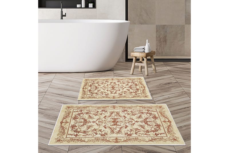 Pammi Badrumsmatta 60x150 cm Rektangulär, Flerfärgad