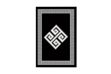 Panchhi Badrumsmatta 60x150 cm Rektangulär - Svart - Textilier & mattor - Mattor - Badrumsmattor