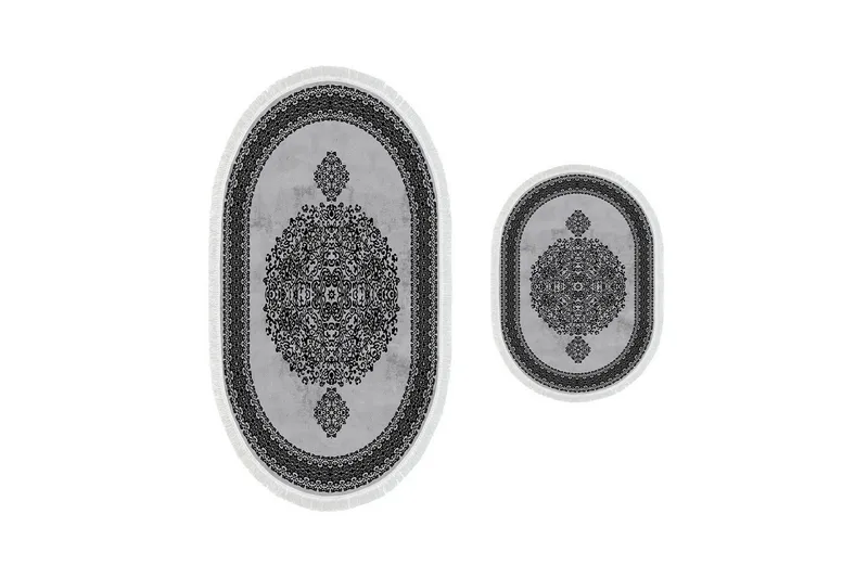 Panchma Badrumsmatta 60x150 cm Rektangulär - Grå - Textilier & mattor - Mattor - Badrumsmattor