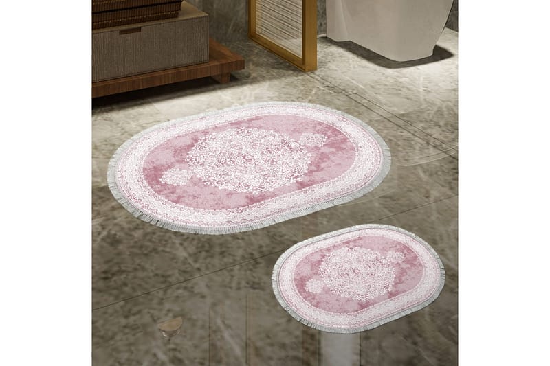 Pancholi Badrumsmatta 60x150 cm Rektangulär, Flerfärgad