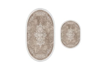 Panchoo Badrumsmatta 60x150 cm Rektangulär - Beige - Textilier & mattor - Mattor - Badrumsmattor