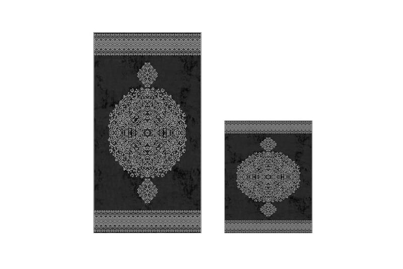 Panchu Badrumsmatta 60x150 cm Rektangulär Svart - Badrumsmattor