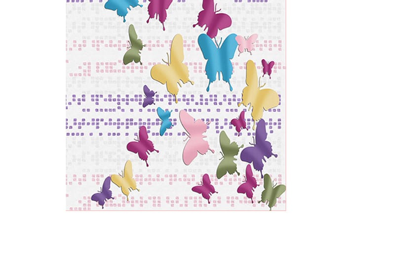 Pancu Badrumsmatta 60x150 cm Rektangulär Flerfärgad - Textilier & mattor - Mattor - Badrumsmattor