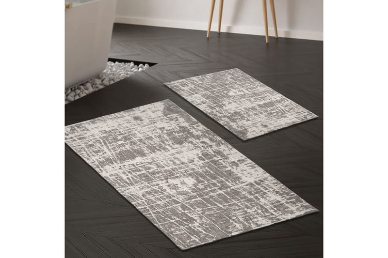 Pande Badrumsmatta 60x90 cm Rektangulär Flerfärgad - Textilier & mattor - Mattor - Badrumsmattor