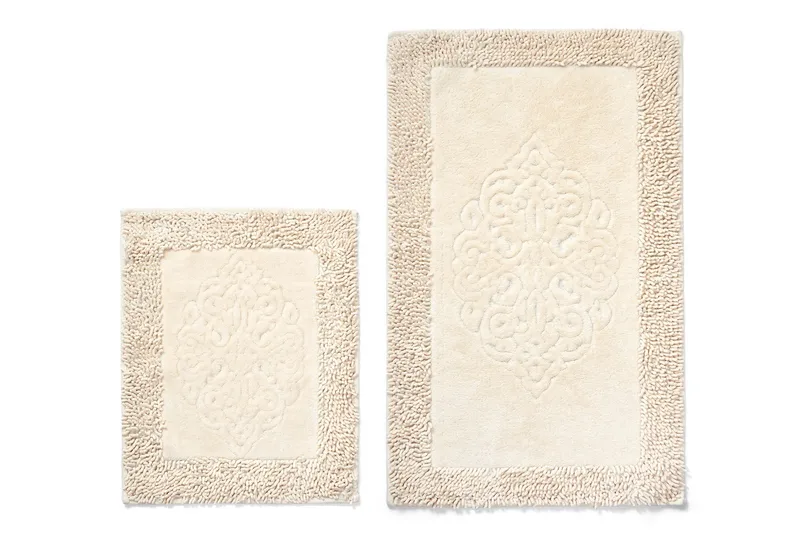 Papudi Badrumsmatta 60x100 cm Rektangulär - Creme - Textilier & mattor - Mattor - Badrumsmattor