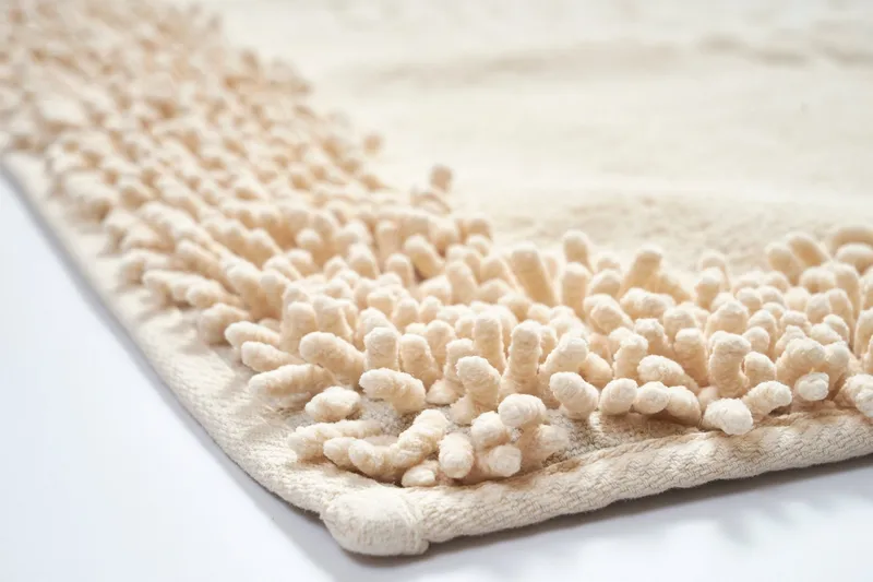 Papudi Badrumsmatta 60x100 cm Rektangulär - Creme - Textilier & mattor - Mattor - Badrumsmattor