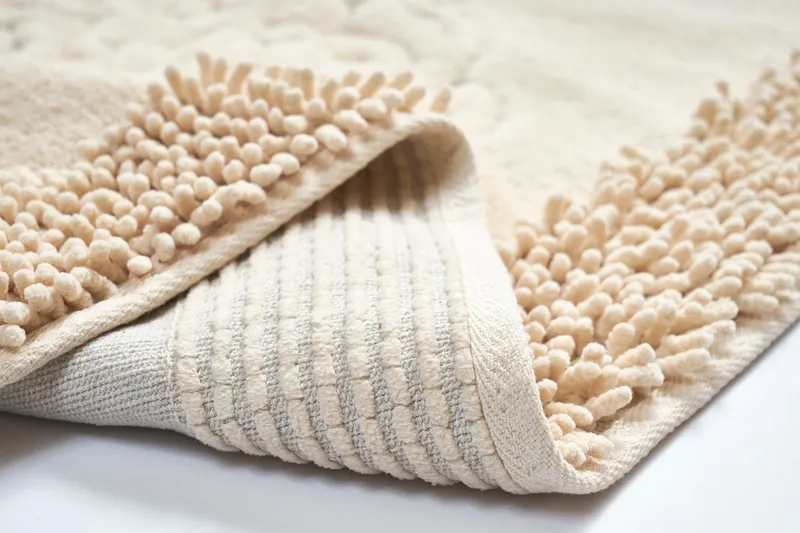 Papudi Badrumsmatta 60x100 cm Rektangulär - Creme - Textilier & mattor - Mattor - Badrumsmattor