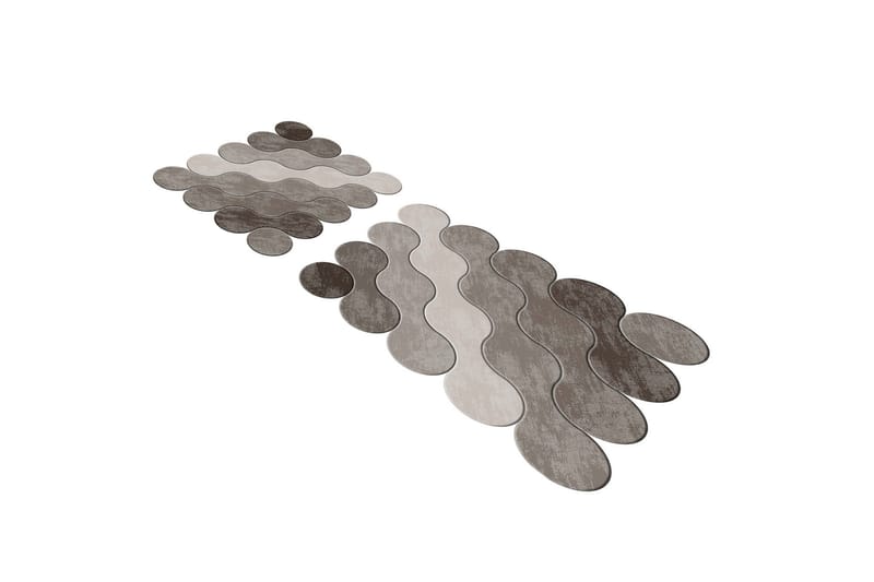 Paramdeep Badrumsmatta 60x100 cm Rektangulär - Brun - Textilier & mattor - Mattor - Badrumsmattor