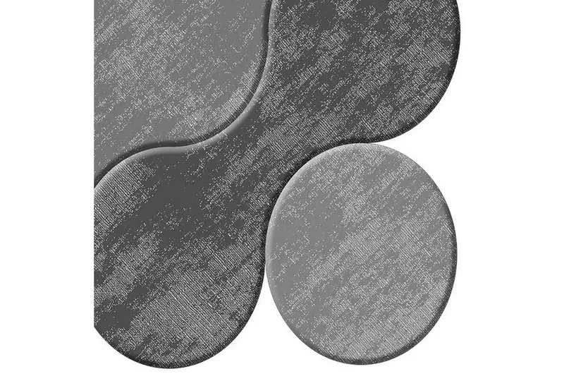 Paramveer Badrumsmatta 60x100 cm Rektangulär - Grå - Textilier & mattor - Mattor - Badrumsmattor