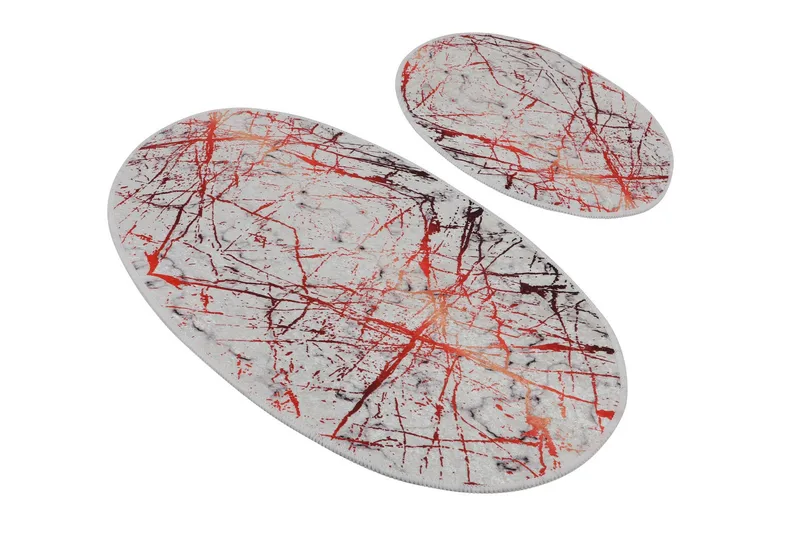 Pardeshi Badrumsmatta 60x100 cm Rektangulär, Flerfärgad